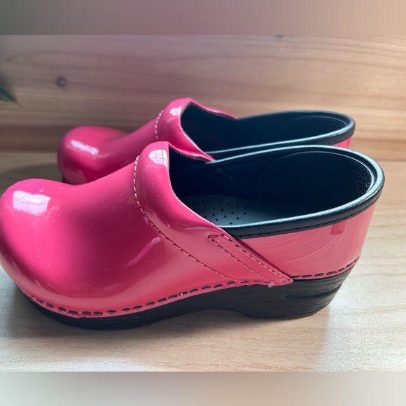 Dansko Other - Dansko Hot Pink Leather Clogs